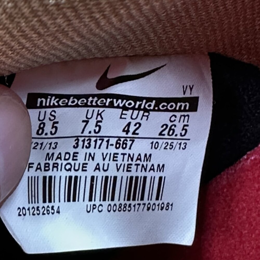 Nike SB Dunk High Premium Mens Size 8.5 Shoes Chinese New Year Red CNY 2014 - Picture 10 of 10